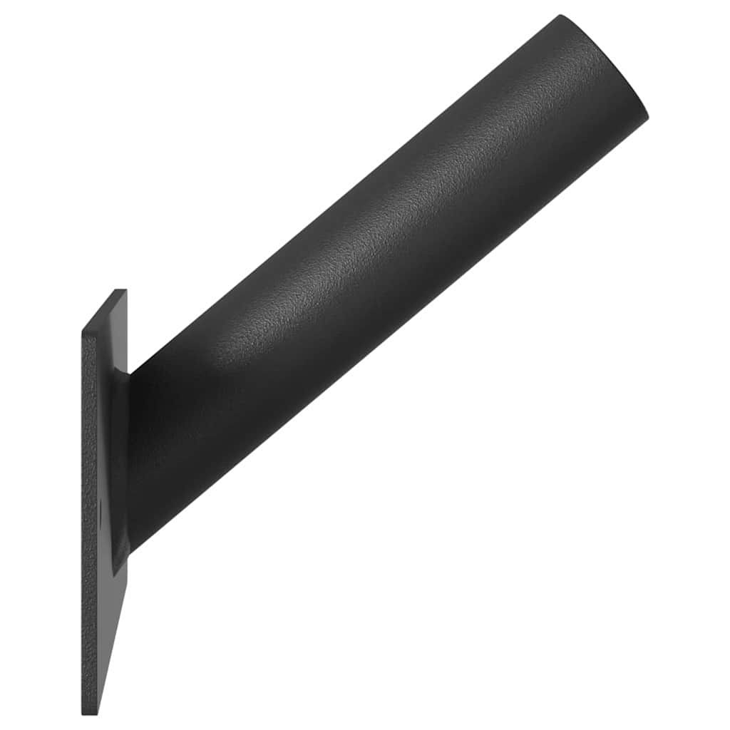 Flag Pole Holder Black 13 x 6 cm Steel
